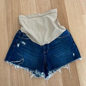 Paige maternity shorts, previously owned, size 25